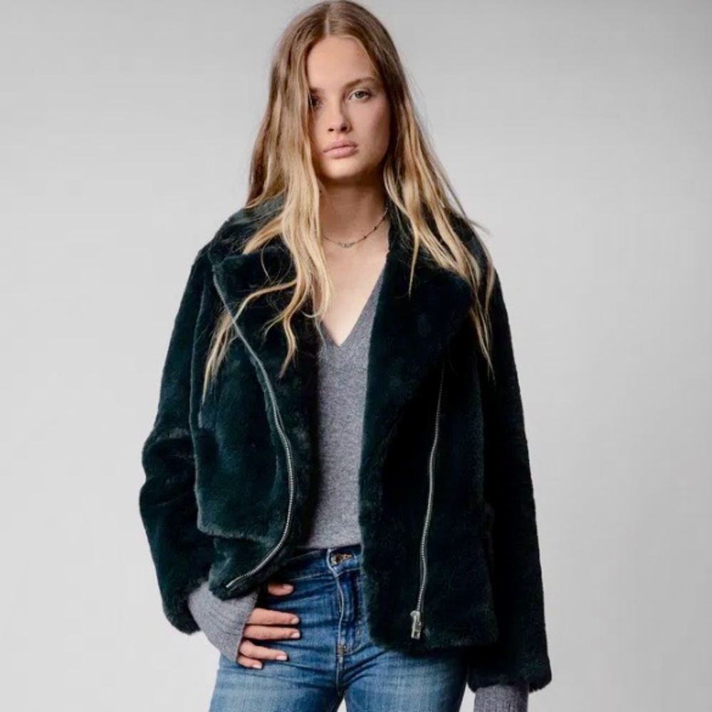 ZADIG & VOLTAIRE Paris Freeze Faux Fur Coat
